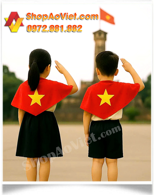 khăn cờ việt nam